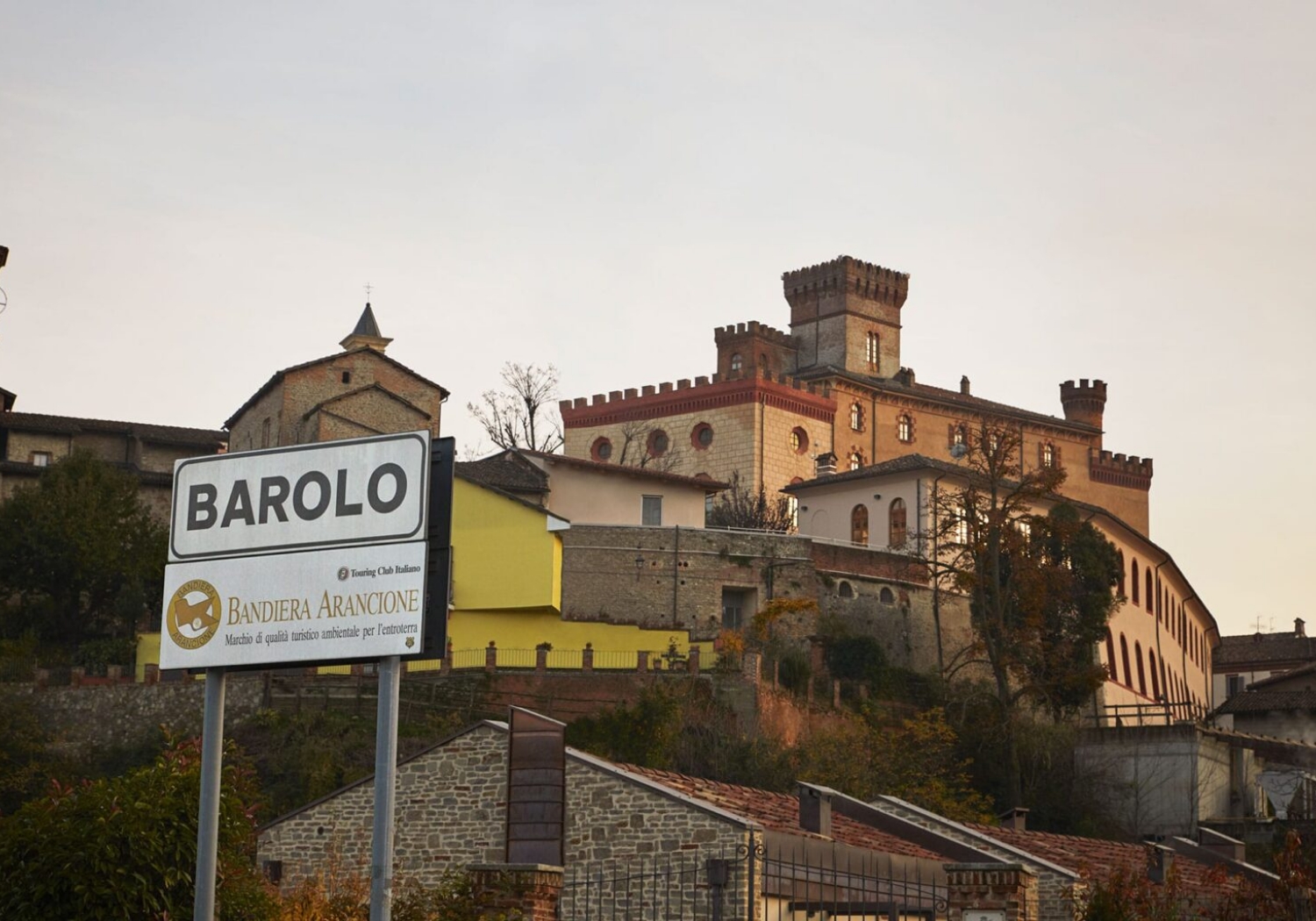 activities_excursions_barolo Barolo sign with the city behind